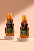 Organic Pine Honey Squeeze Pack 2x420g - Premium Turkish Mountain Honeydew - Convenient Squeeze Bottles Twin Pack Raw Forest Honey