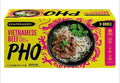 Vietnamese Pho Beef Noodle Soup Snapdragon 9 Bowls Pack Ready in 3 Minutes Gluten-Free Imported From Vietnam