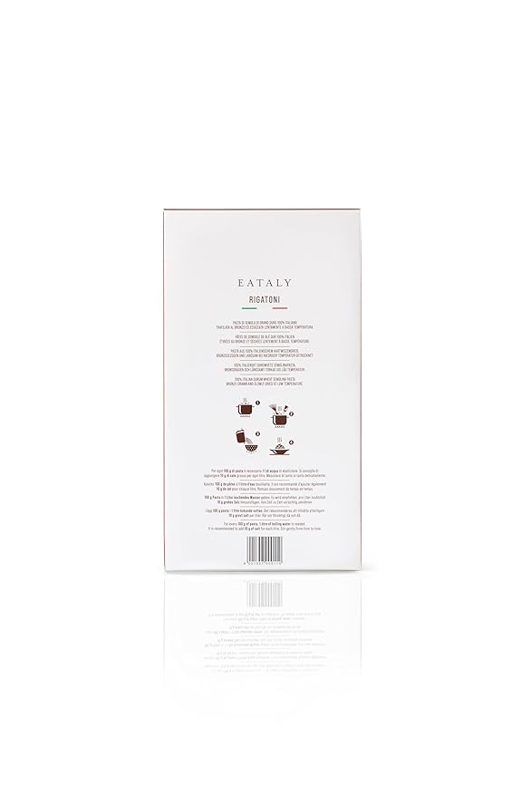 Eataly Pasta Night Trio Pasta Bundle Pack- Bucatini Rigatoni &amp Penne Rigate 3-500g (17 oz.) Boxes- 1 Each