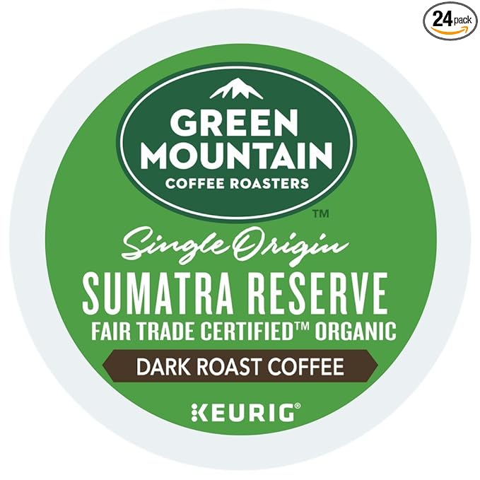 Green Mountain Sumatran Reserve K-Cup 24 Count