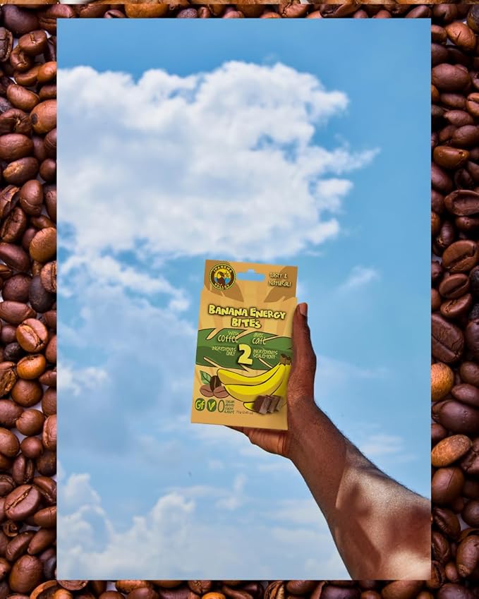 Ipanema Valley Banana Energy Bites w/Coffee - 2 Simple Ingredient Snack