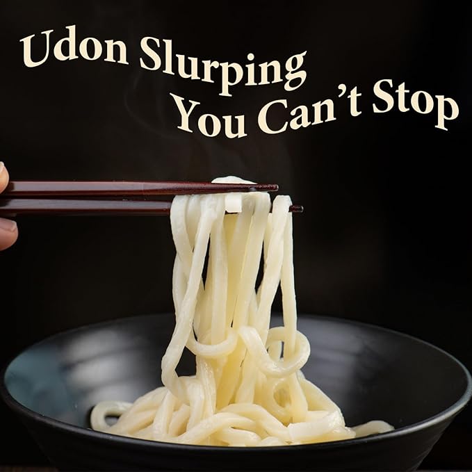 Wang Katsuo Udon Bowl Rich and Sweet Noodles Made for Slurping 7.79 Ounce Pack of 6
