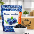 Kirkland Whole Dried Blueberries 20 oz – Fat Free Cholesterol Free Sodium Free Real Fruit for Baking Snacking &amp Breakfast