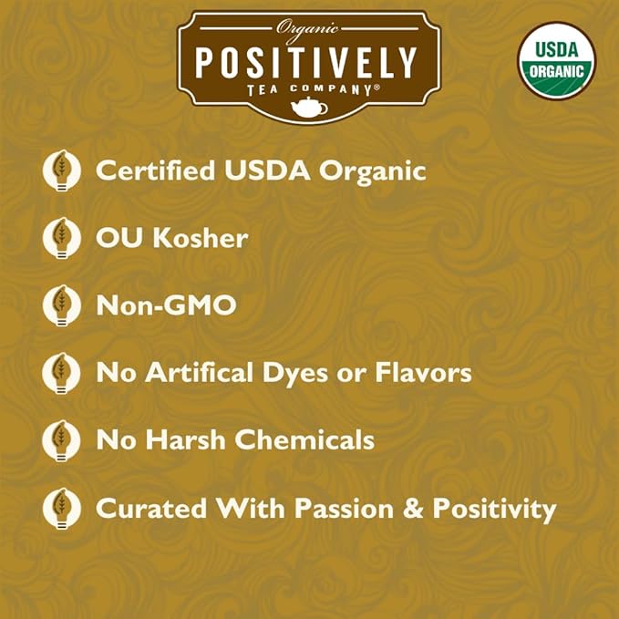 Organic Positively Tea Company Oolong Tea Sampler Loose Leaf 4 Ounce 3 Pack