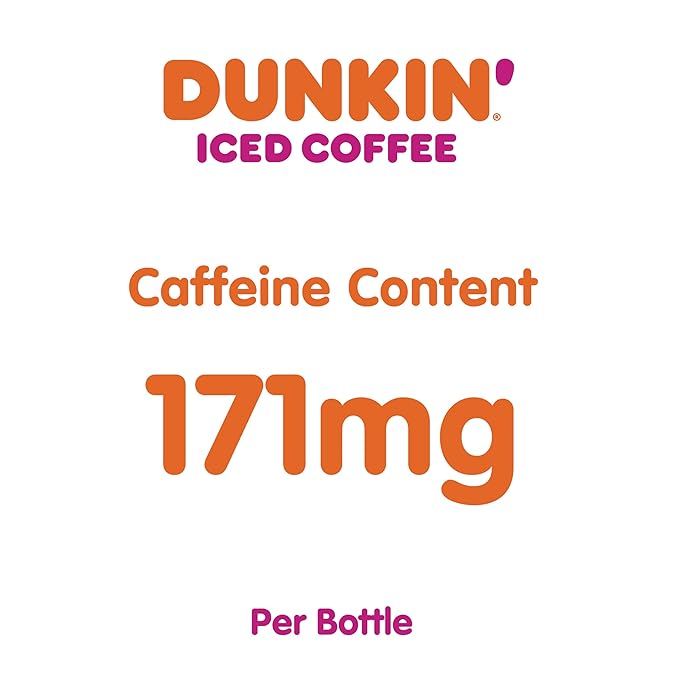 Dunkin' Original Iced Coffee Bottle 13.7 fl oz 12 Pack