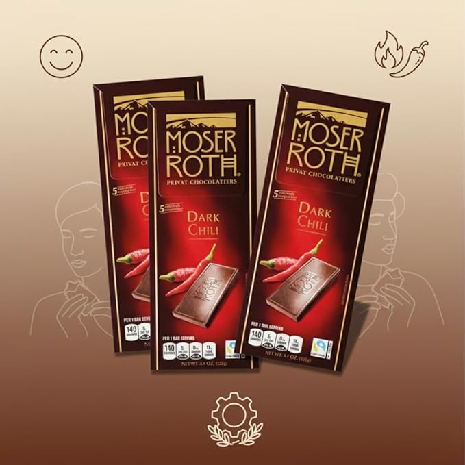 3 Chocolate Bars Each Has 5 Individually Wrapped Bars Dark Chocolate Bar combines rich dark chocolate (Truffle-3-Pack)
