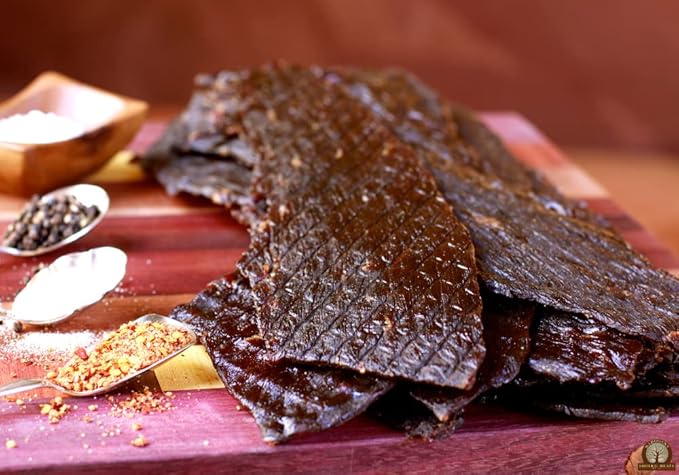Mahogany Smoked Meats: Teriyaki Beef Jerky - 16oz