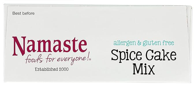 Namaste Foods Gluten Free Spice Cake Mix Allergen-Free26 Oz (Pack of 6)
