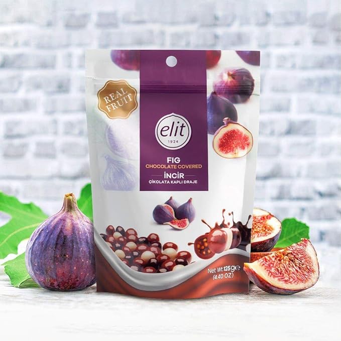 Elit Chocolate Covered Strawberry  Peach  Caramel  Fig Mix - 4 Pack