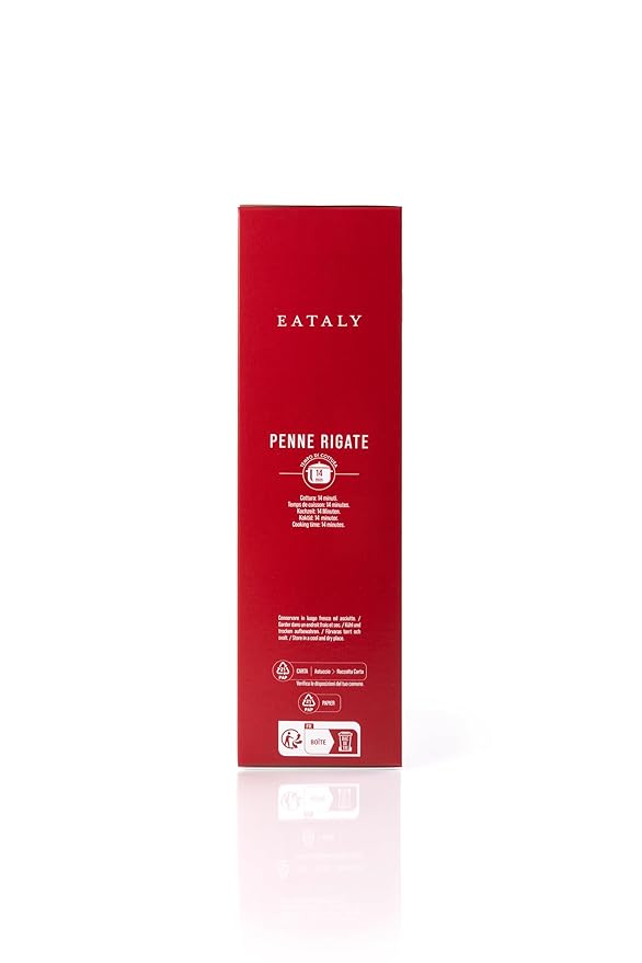 Eataly Pasta Night Trio Pasta Bundle Pack- Bucatini Rigatoni &amp Penne Rigate 3-500g (17 oz.) Boxes- 1 Each