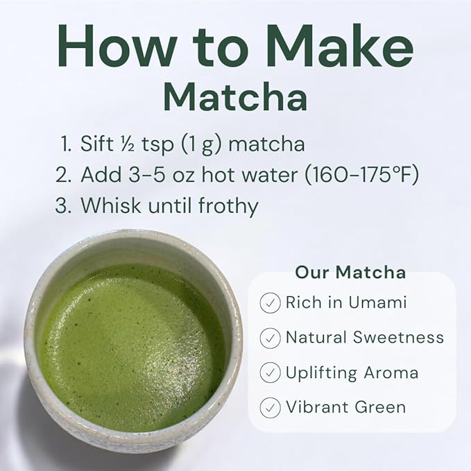Wako Matcha Single-Origin Uji Matcha from Kyoto Japan (40g / 1.4 oz) – First Harvest Authentic Ceremonial Grade Green Tea Powder for Your Daily Morning Boost Café-Quality Hot or Iced Matcha and L