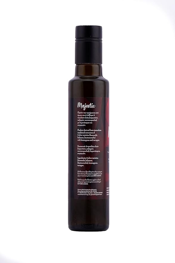 Majestic Blend Gourmet Flavored Extra Virgin Olive Oil (Tarragon Lemongrass)