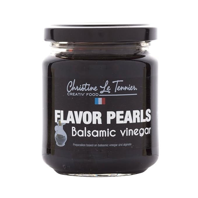 Christine Le Tennier Balsamic Vinegar Flavor Pearls 7oz Jar