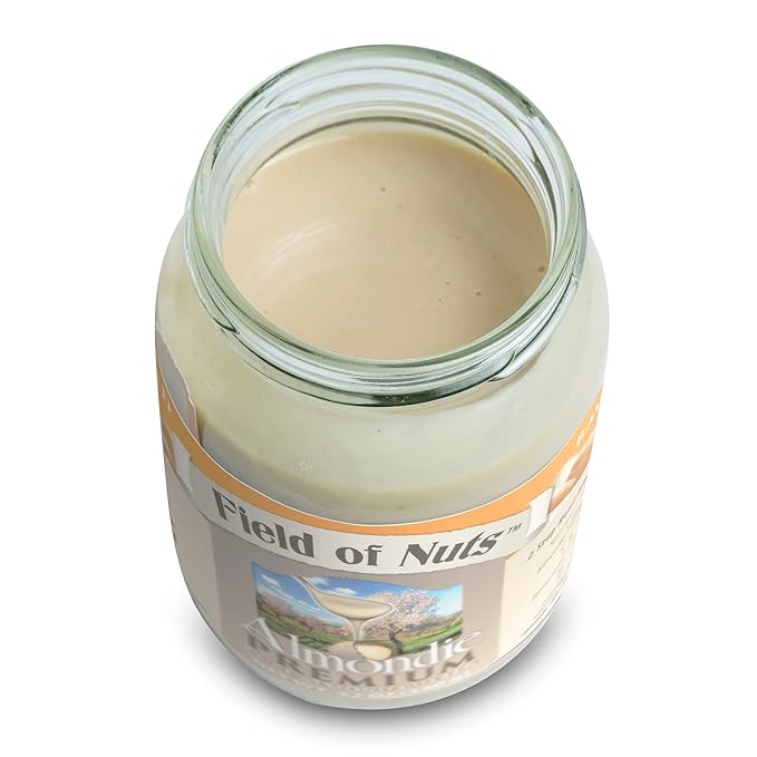 Almondie Almond Butter/Almond Milk Concentrate – Made from 100% peeled pure and raw almonds without any additives sugar or salt