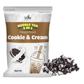 Fusion Select 2.2lb Cookie &amp Cream Boba Tea Powder Flavored-3-in-1 Drink Powder with Cream &amp Sugar - Instant Pre-Mixed Beverage for Hot or Cold Blends Yummy Frappes Bubble Tea