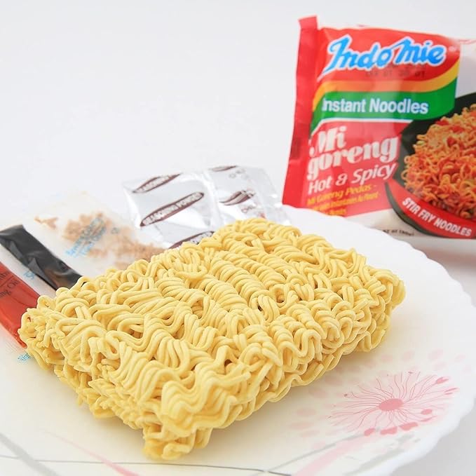 Indomie Variety Pack - 6 Flavors in 1 Case (30 Bags)