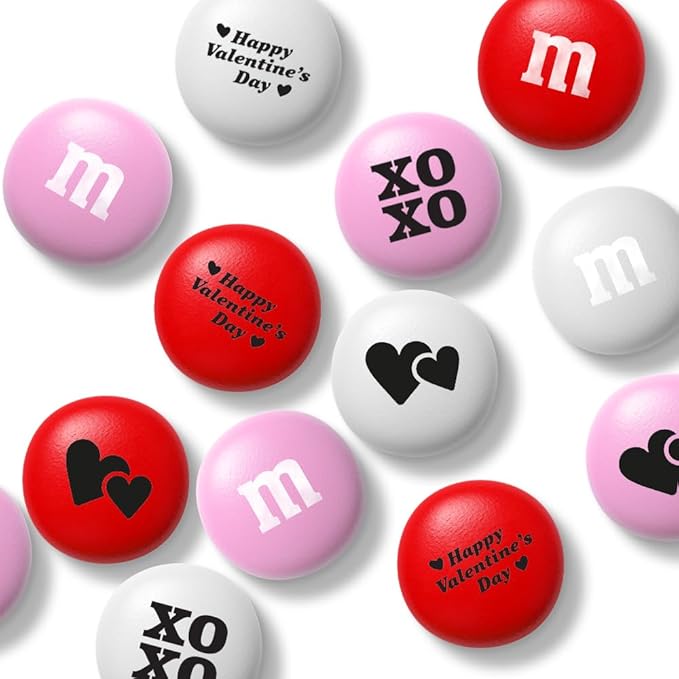 M&ampM'S Valentine's Day Gift Box Bundle Unique Gift for Him or Her Valentine's Gift for Significant Other Family &amp Friends Love-Themed Care Package