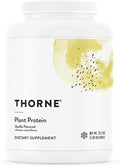 THORNE - Plant Protein - 22 Grams of Vegan Protein Powder - Pea Rice &amp Chia Seed Protein with Complete Amino Acid Profile - NSF Certified for Sport - Vanilla - Gluten-Free - About 20 Servings