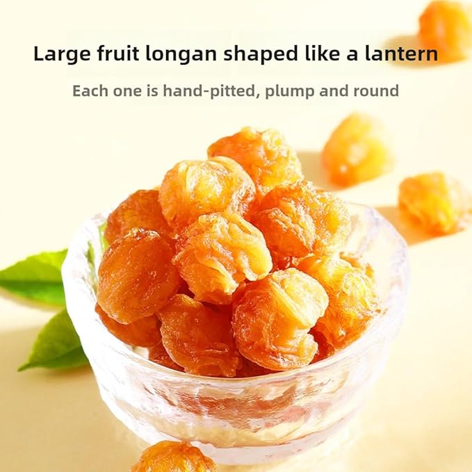 Premium Dried Longan Meat 336g (2 cans)| No Added Sugar &amp Preservatives Plump &amp Sweet Natural Fruit for Snacking Oatmeal Desserts &amp Tea