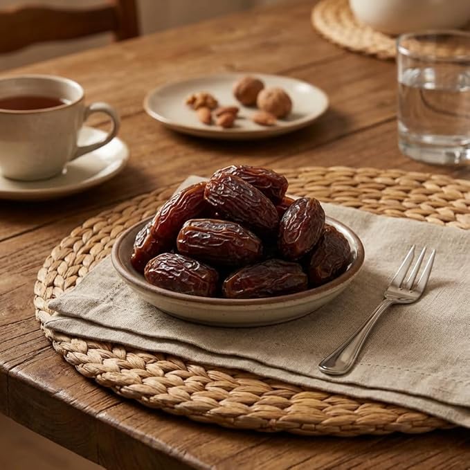 California Grown Dates 2 Lbs Bulk Fresh Whole Dates in Resealable Bag Naturally Sweet Snack Great for Baking Smoothies &amp Cooking NON GMO Gluten Free Vegan No Preservatives 32 Oz