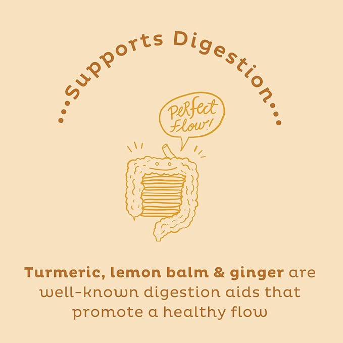 KOS Golden Mylk with Tumeric and Ginger Organic Superfood Latte Powder Adaptogen Mushroom Blend - Coffee Creamer Dessert &amp Smoothie - Caffeine Free Vegan Dairy-Free Gingerbread Chai 28 Serv