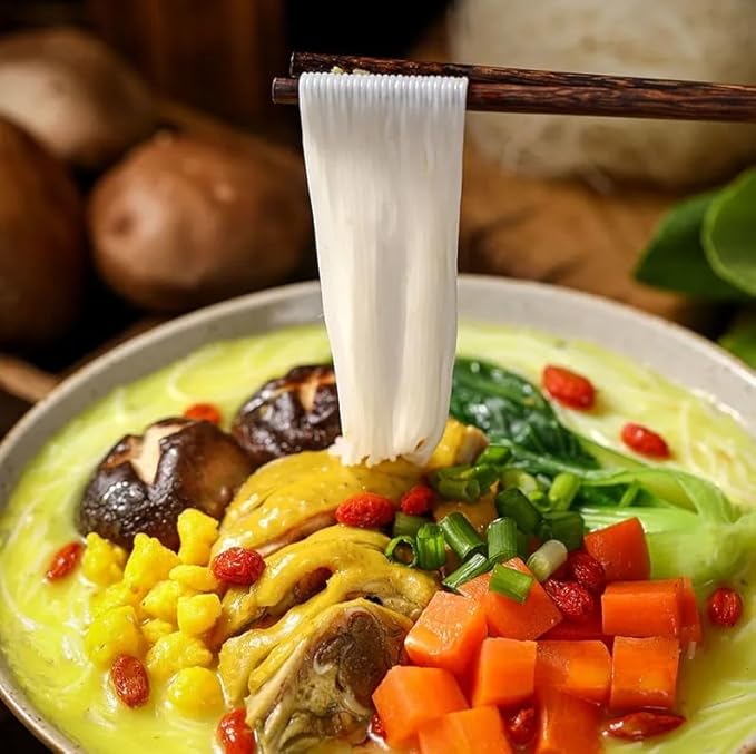 Yunnan Crossing The Bridge Noodles Spicy Rice Noodle (Non Fried) Cup Noodle Lamian Noodles Noodles In Soup Chinese Instant Noodle Instant Noodle Soup Instant Breakfast Soup (Sour and spicy taste3