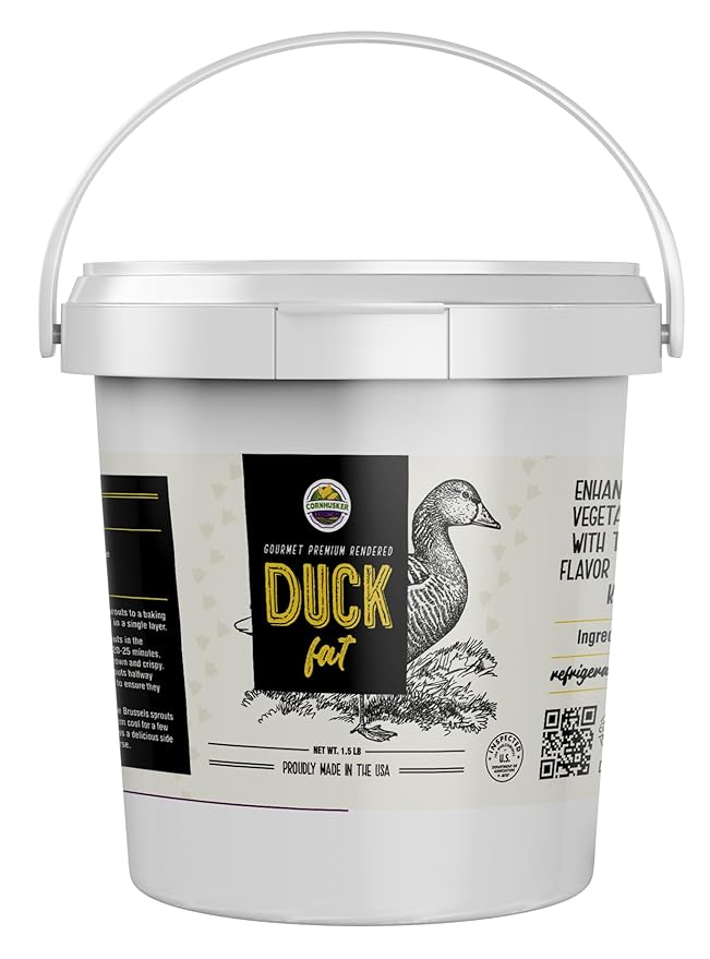 Cornhusker Kitchen Premium Rendered Tub 1.5lbs (Duck Fat)