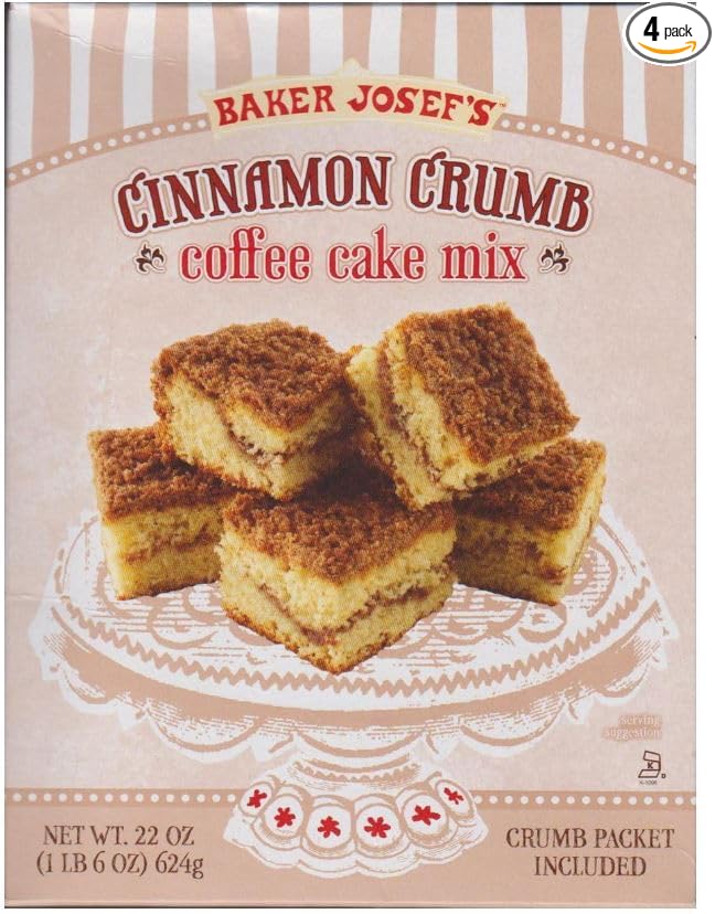 2-Pack Trader Joe's Cinnamon Crumb Coffee Cake Mix