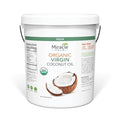 Miracle Palm Virgin Coconut Oil 640 Fl Oz (Pack of 1) USDA Organic Non-GMO Raw &amp Unrefined - Ideal for Skin Hair Baby Care &amp Cooking - Cold Pressed &amp Pure - Long Lasting with Pleasan