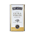 DeLallo Extra Virgin Olive Oil Made in Italy Bulk Size Container Made with Cold Pressed Olives Non-GMO Kosher Vegan All Natural 3 Liter Can