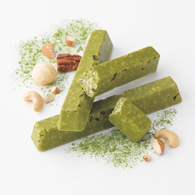 ROYCE' Matcha Bar Chocolate – Japanese Green Tea Treat from Hokkaido | Gourmet Snack for Gifting &amp Indulging | 12 Pieces