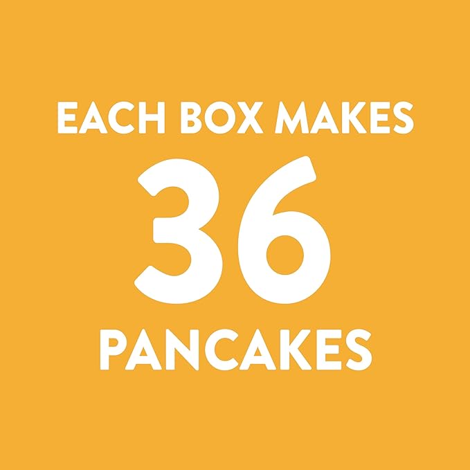 Krusteaz Heart Healthy Buttermilk Pancake and Waffle Mix Light &amp Fluffy 25.2 oz Boxes (Pack of 8)