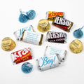 200pcs Personalized It's a Boy Baby Shower Candy Blue Chocolate Party Favors for Guests