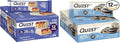 Quest Nutrition Crispy Blueberry Cobbler &amp Dipped Chocolate Cookies &amp Cream Protein Bars 16-18g Protein 1-3g Sugar 3-6g Fiber Gluten Free Keto Friendly 12 Count