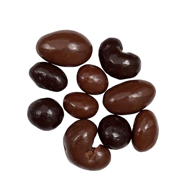 Bridge Mix 2 Pound Bulk Bag Milk and Dark Chocolate Covered Raisins Peanuts Almonds Cashews and Pecans