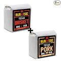 Texas Style Brisket Rub &amp Pork Rub by Rubwise | BBQ Rub &amp Spices for Smoking &amp Grilling | Dry Rubs | Great on Brisket Steaks Ribs Burgers Chops Pork Butt Tenderloin &amp More (1lb e