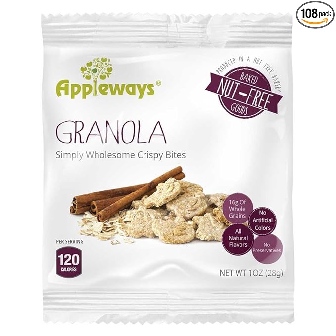 Granola Crispy Bites 1 Ounce - 108 per case