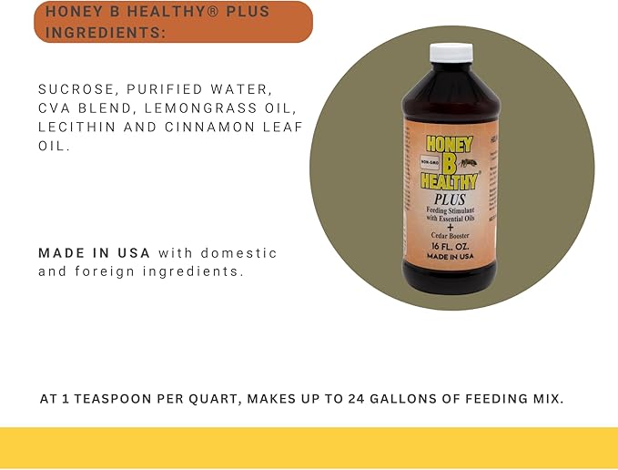 Plus 16 oz. Bottle Feeding Stimulant with Essential Oils + Cedar Booster