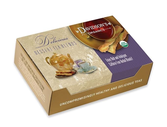 Davidson's Organics Vanilla Cream Spice 100-count Individually Wrapped Tea Bags
