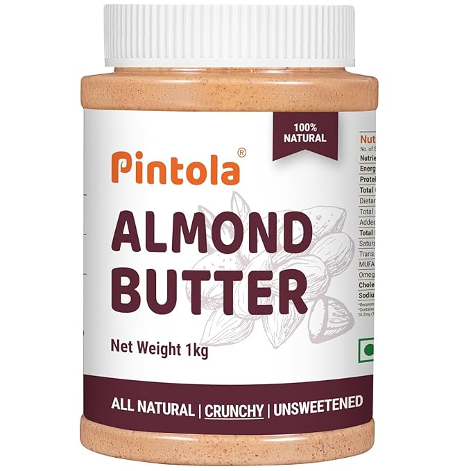 Pintola All Natural Almond Butter (Crunchy) (1kg)