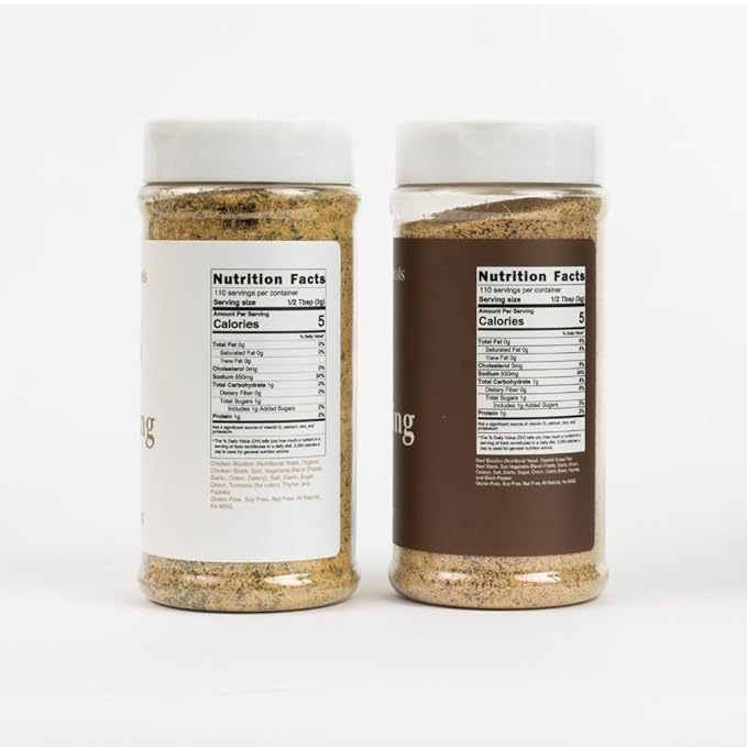 Clean Monday Meals Chicken &amp Beef Ramen Seasoning Mix | Gluten Free Dairy Free | 11.07 oz (2-Pack) | Versatile Noodle Soup Stir-Fry Flavor Booster