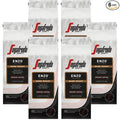 Segafredo Zanetti Ground Coffee – Made with Arabica Coffee – Dark Roast Smoky with Hints of Roasted Nuts &amp Dark Chocolate – South American Blend – Rich Full-Bodied – Enzo 10oz Bag Pack of 6