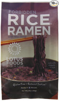 Lotus Foods Organic Forbidden Rice Ramen with Miso Soup 2.8 Ounce - 10 per case.