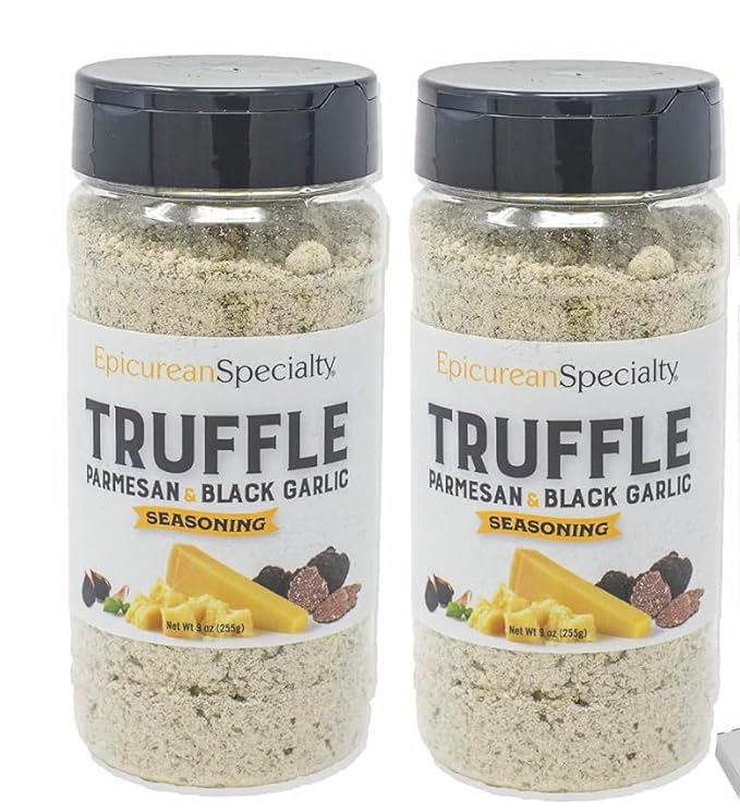 Epicurean Specialty Truffle Seasoning with Parmesan &amp Black Garlic (Pack of 2)