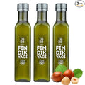 Natural Giresun Plump Hazelnut Oil 100% Cold Pressed Organic Additive-Free Authentic Turkish Product (GİRESUN FINDIK YAĞI) 250 ml / 845 fl oz - PACK OF 3