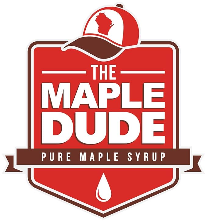 The Maple Dude - Pure Maple Syrup - (Large 32oz - Quart) | Natural | Made in Wisconsin | Great for Pancakes/Waffles