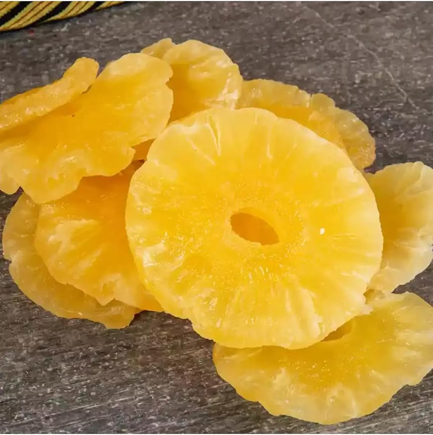 SODEF Dried Pineapple 900g Package Sweet Snack Tropical Fruit Treat Suitable for Snacking Baking and Trail Mixes - One Size