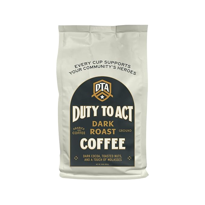 Duty to Act Dark Roast Ground Coffee 2 lbs (Pack of 3)