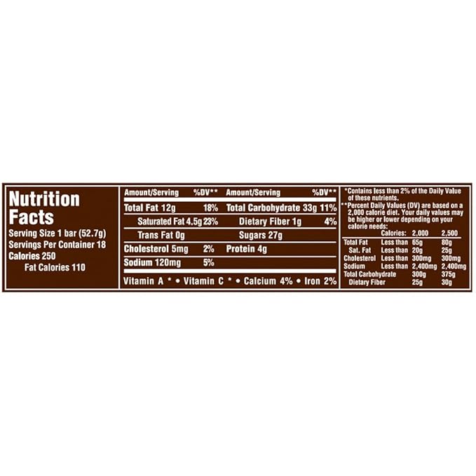 Snickers Yard Chocolate Bars Candy 18 Count 33.48 Ounce