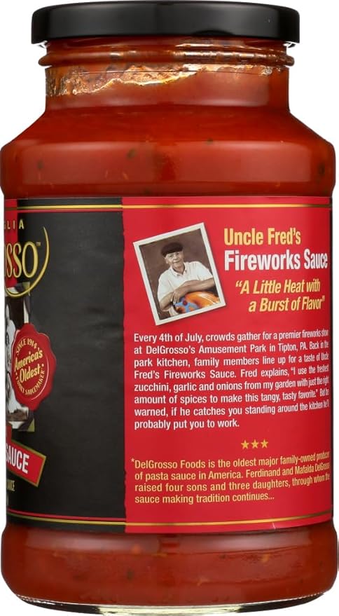 La Famiglia Delgrosso Sauce Pasta Fireworks